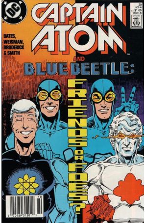 Captain Atom (DC) 20 (Newsstand) published by DC with cover art by Pat Broderick