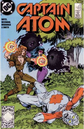 Captain Atom (DC) 22 published by DC with cover art by Pat Broderick