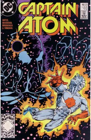 Captain Atom (DC) 23 published by DC with cover art by Pat Broderick