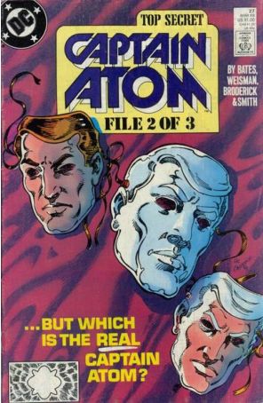 Captain Atom (DC) 27 published by DC with cover art by Pat Broderick