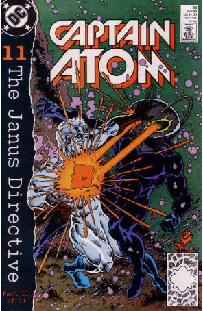 Captain Atom (DC) 30 published by DC with cover art by Pat Broderick
