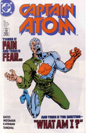 Captain Atom (DC) 32 published by DC with cover art by Pat Broderick