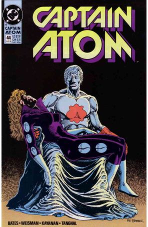 Captain Atom (DC) 44 published by DC with cover art by Pat Broderick
