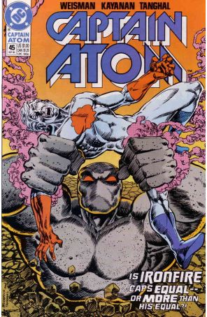 Captain Atom (DC) 45 published by DC with cover art by Pat Broderick