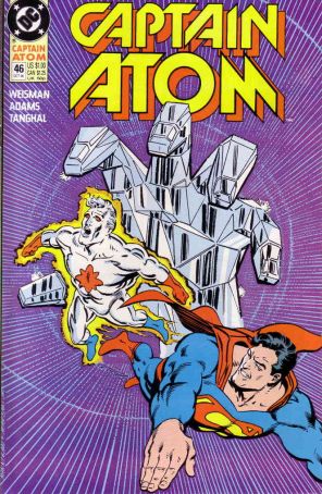 Captain Atom (DC) 46 published by DC with cover art by Ed Hannigan