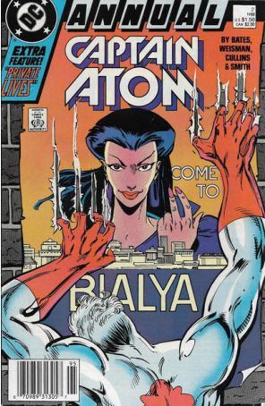 Captain Atom (DC) Annual 2 (Newsstand) published by DC with cover art by Paris Cullins