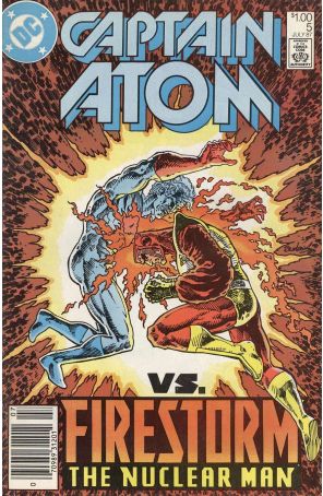 Captain Atom (DC, Canadian Edition) 5 published by DC with cover art by Pat Broderick