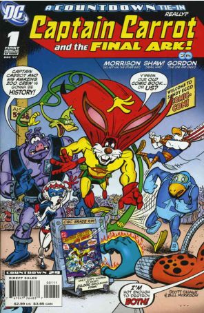Captain Carrot and the Final Ark 1 published by DC with cover art by Scott Shaw!