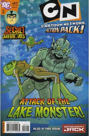Cartoon Network Action Pack 47 published by DC with cover art by Jay Stephens