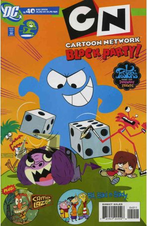 Cartoon Network Block Party 40 published by DC with cover art by Stephanie Gladden