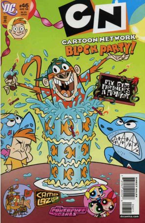 Cartoon Network Block Party 46 published by DC with cover art by Min S. Ku