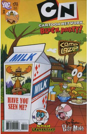 Cartoon Network Block Party 51 published by DC with cover art by Robert Pope