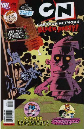 Cartoon Network Block Party 58 published by DC with cover art by Bill Wray