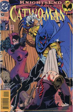 Catwoman (2nd series) 12 published by DC with cover art by Jim Balent