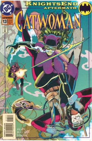 Catwoman (2nd series) 13 published by DC with cover art by Jim Balent