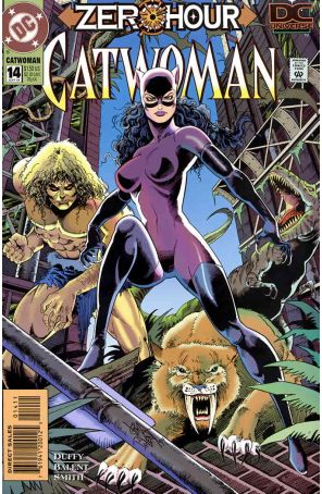 Catwoman (2nd series) 14 published by DC with cover art by Jim Balent