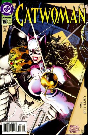 Catwoman (2nd series) 16 published by DC with cover art by Jim Balent