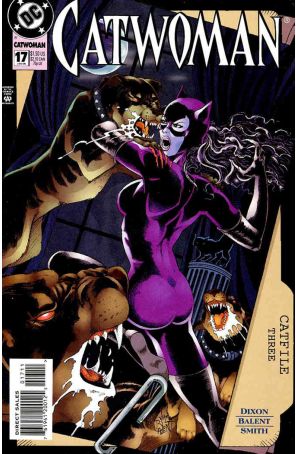 Catwoman (2nd series) 17 published by DC with cover art by Jim Balent