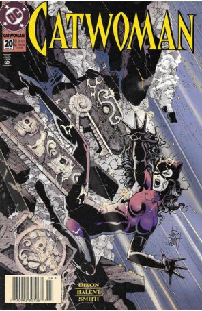Catwoman (2nd series) 20 (Newsstand) published by DC with cover art by Jim Balent