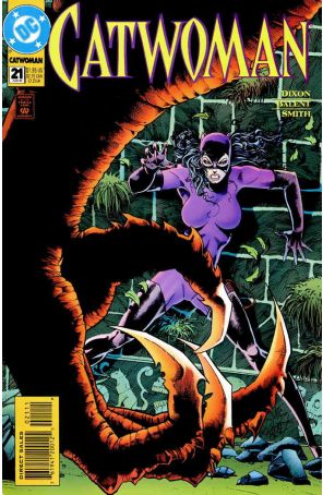 Catwoman (2nd series) 21 published by DC with cover art by Jim Balent