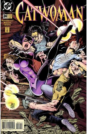 Catwoman (2nd series) 24 published by DC with cover art by Jim Balent