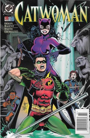 Catwoman (2nd series) 25 (Newsstand) published by DC with cover art by Jim Balent