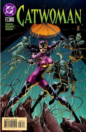 Catwoman (2nd series) 28 published by DC with cover art by Jim Balent