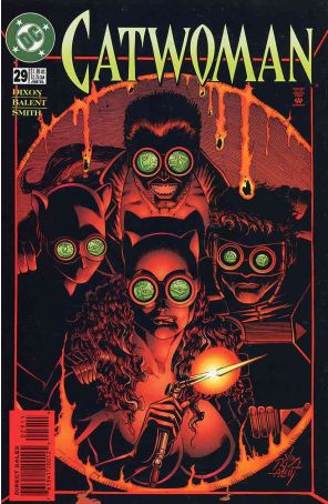 Catwoman (2nd series) 29 published by DC with cover art by Jim Balent
