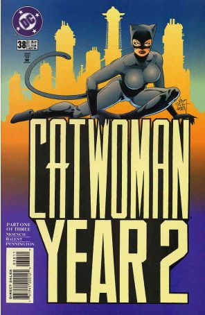 Catwoman (2nd series) 38 published by DC with cover art by Jim Balent