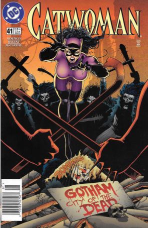 Catwoman (2nd series) 41 (Newsstand) published by DC with cover art by Jim Balent