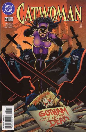 Catwoman (2nd series) 41 published by DC with cover art by Jim Balent
