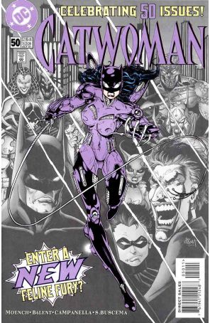 Catwoman (2nd series) 50B published by DC with cover art by Jim Balent