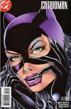 Catwoman (2nd series) 52 published by DC with cover art by Jim Balent
