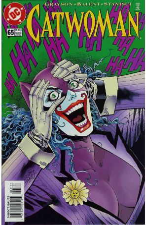 Catwoman (2nd series) 65 published by DC with cover art by Jim Balent