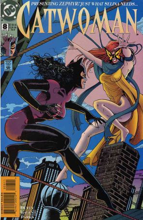 Catwoman (2nd series) 8 published by DC with cover art by Jim Balent
