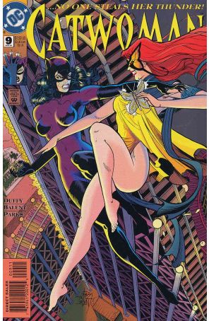 Catwoman (2nd series) 9 published by DC with cover art by Jim Balent