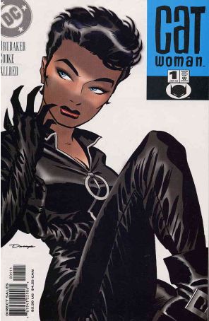 Catwoman (3rd series) 1 published by DC with cover art by Darwyn Cooke