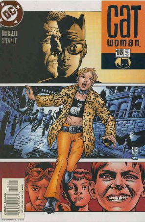 Catwoman (3rd series) 15 published by DC with cover art by J.G. Jones