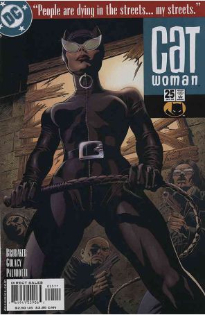 Catwoman (3rd series) 25 published by DC with cover art by Paul Gulacy