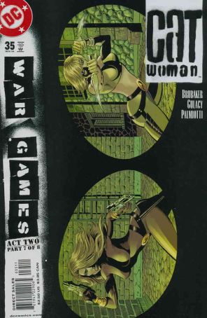 Catwoman (3rd series) 35 published by DC with cover art by Paul Gulacy