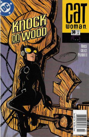 Catwoman (3rd series) 38 (Newsstand) published by DC with cover art by C. Scott Morse