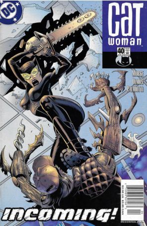 Catwoman (3rd series) 40 (Newsstand) published by DC with cover art by Paul Gulacy