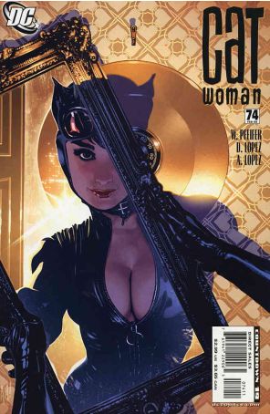 Catwoman (3rd Series) 74 published by DC with cover art by Adam Hughes