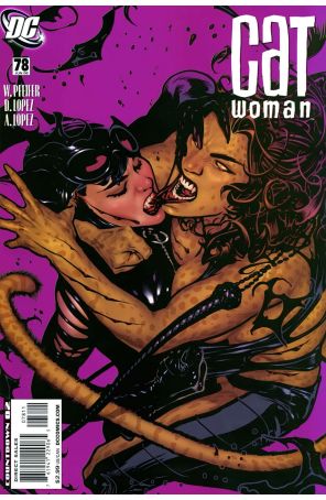 Catwoman (3rd Series) 78 published by DC with cover art by Adam Hughes