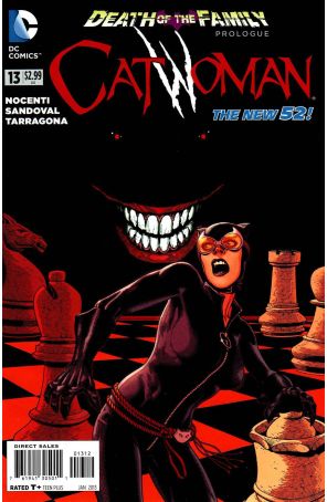 Catwoman (4th Series) 13 (2nd) published by DC with cover art by Greg Capullo