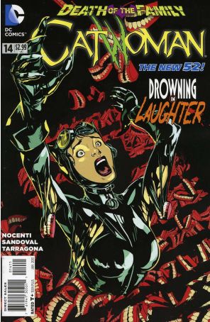 Catwoman (4th Series) 14 published by DC with cover art by Trevor Mccarthy