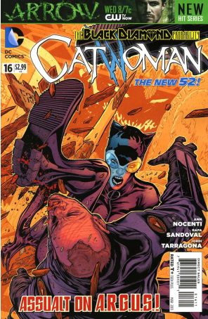 Catwoman (4th Series) 16 published by DC with cover art by Rafael Sandoval