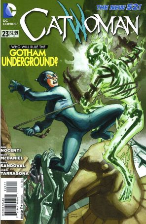 Catwoman (4th Series) 23 published by DC with cover art by Terry Dodson