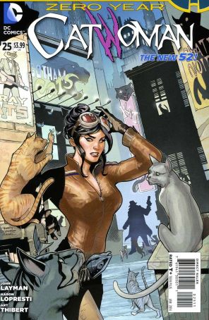 Catwoman (4th Series) 25 published by DC with cover art by Terry Dodson