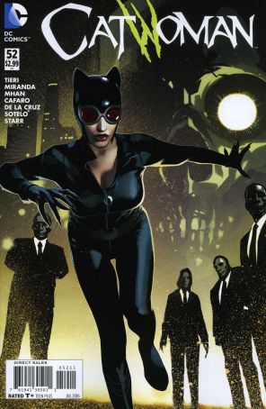Catwoman (4th Series) 52 published by DC with cover art by Joshua Middleton